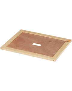 Harvest Lane Honey 16-1/4 In. W. x 2 In. H. x 22 In. L. Wood 10-Frame Beehive Inner Cover