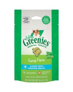 Greenies Catnip 2.1 Oz. Dental Cat Treats