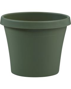 Bloem Terra Living Green 10.67 In. H. x 12 In. Dia. Polypropylene Planter