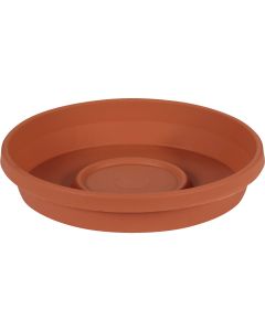 Bloem 14 In. Terracotta Poly Classic Flower Pot Saucer