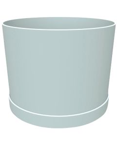 Bloem Mathers Collection 6 In. Misty Blue Plastic Planter