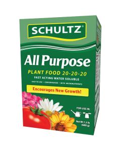 Schultz 1.5 Lb. 20-20-20 All Purpose Fast Acting Water Soluble Plant Food