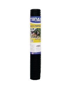 Tenax 3/4 In. x 1 In. Mesh 3 Ft. x 50 Ft. Black Multi-Purpose Net