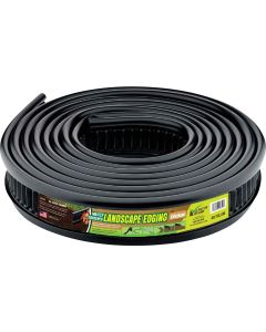 Master Mark Lifetime Professional 5 In. H. x 40 Ft. L. Black Recycled Plastic Lawn Edging