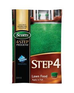 Scotts 4-Step Program Step 4 12.50 Lb. 5000 Sq. Ft. 32-0-12 Fall Lawn Fertilizer