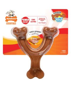 Nylabone Essentials Power Chew Wishbone Large Dog Toy