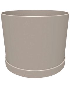 Bloem Mathers Collection 6 In. Pebble Stone Plastic Planter