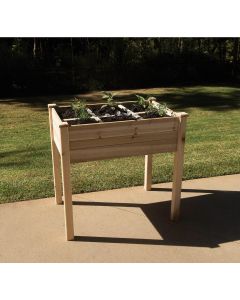 Master Gardner 34 In. x 48 In. 35 In. Hardwood Organic Garden Table