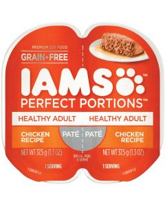 Iams Perfect Portions Healthy Adult 2.6 Oz. Chicken Flavor Adult Wet Cat Food