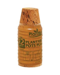 PlantBest 2.5 In. Coconut Coir Plantable Pot (12-Pack)