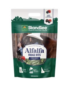 Standlee Premium Western Forage 5 Lb. Very Berry Flavored Alfalfa Forage Bites