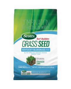 Scotts Turf Builder 2.4 Lb. 200 Sq. Ft. Kentucky Bluegrass Mix Grass Seed