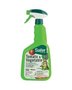 Safer 3-In-1 32 Oz. Ready To Use Trigger Spray Tomato & Vegetable Insect Killer