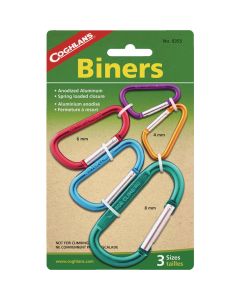 Coghlans Multi-Pack Carabiner (5-Pack)