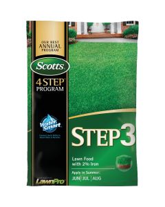 Scotts 4-Step Program Step 3 37.70 Lb. 15,000 Sq. Ft. 32-0-4 Lawn Fertilizer with 2% Iron