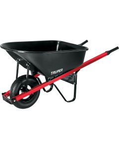 6cu Ft Steel Wheelbarrow