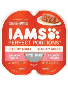 Iams Perfect Portions Healthy Adult 2.6 Oz. Salmon Flavor Adult Wet Cat Food