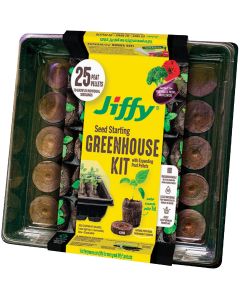 Jiffy Professional 25-Cell Seed Starting Greenhouse with SUPERthrive