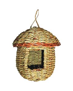 Gardman 8 In. H. x 6 In. Dia. Natural Rope Acorn Bird House