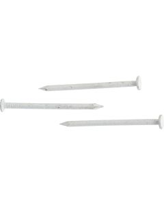 Do it 1-1/4 In. 15 ga White Stainless Steel Trim Nails (649 Ct., 1 Lb.)