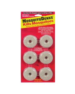 Mosquito Dunks Ready To Use Tablet Mosquito Killer (6-Pack)