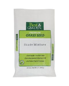 Best Garden 25 Lb. 7500 Sq. Ft. Coverage Shady Grass Seed