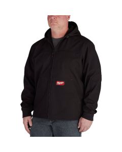 Milwaukee FREEFLEX Men's Large Black Softshell Hooded Jacket