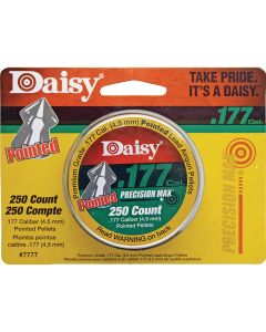 Daisy .177 Cal. Pointed Pellet Ammunition (250-Pack)