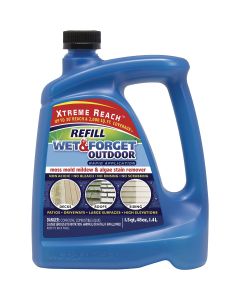 Wet & Forget 48 Oz. Hose End Refill Concentrate Moss, Mold, Mildew, & Algae Stain Remover