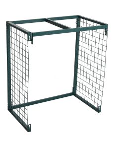 T-Post 18 In. W. Square Tubular Steel Display Rack