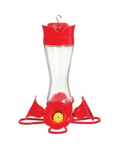 Perky-Pet 8 Oz. Glass Hummingbird Feeder