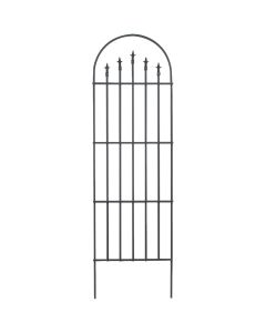 Panacea Metal Cathedral Black Trellis