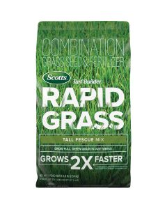 Scotts Turf Builder Rapid Grass 5.6 Lb. 1845 Sq. Ft. Coverage Tall Fescue Mix Seed & Fertilizer Combination