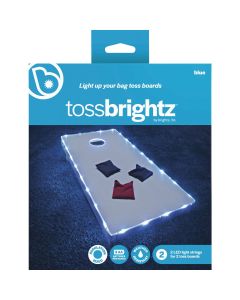 Tossbrightz 26 Ft. White LED Cornhole Lighting Kit