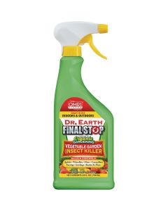 Dr. Earth Final Stop 24 Oz. Ready To Use Trigger Spray Vegetable Garden Organic Insect Killer