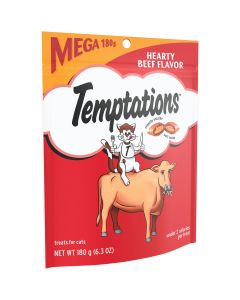 Temptations Hearty Beef 6.3 Oz. Cat Treats