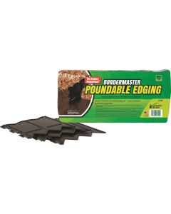 Master Mark BorderMaster 6 In. H. x 20 Ft. L. Black Panel Poundable Lawn Edging