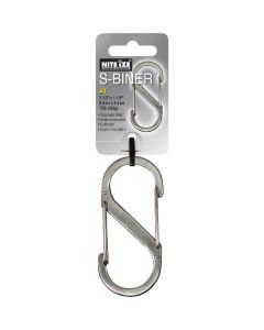 Nite Ize S-Biner Size 5 100 Lb. Capacity Stainless Steel S-Clip Key Ring