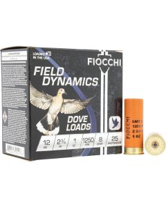 Fiocchi 12 ga 2-3/4 In. #8 Shotgun Ammunition