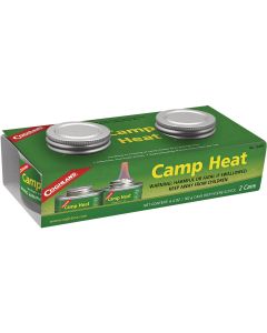 Coghlans Camp Heat 6.4 Oz. Canned Cooking Fuel (2-Pack)