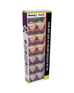 RatX & MouseX Throw Pack Mouse & Rat Poison Display, 36-Piece