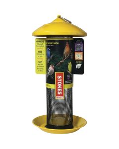 Stokes Select 13 In. 1 Lb. Capacity Yellow Finch Screen Feeder