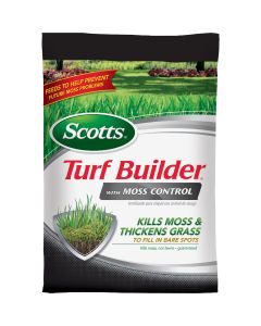 Scotts Turf Builder with Moss Control 25 Lb. 5000 Sq. Ft. 23-0-3 Lawn Fertilizer