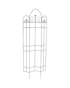 Panacea Metal Offset Cathedral Black Trellis