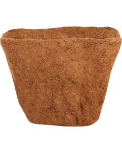 Best Garden 14 In. W. x 14 In. L. x 12 In. D. Coconut Fiber Square Plant Liner