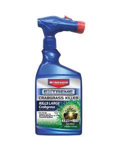 BioAdvanced Extreme 32 Oz. Ready To Spray Hose End Crabgrass Killer