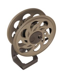 Suncast Sidetracker 125 Ft. x 5/8 In. Taupe Resin Hose Reel