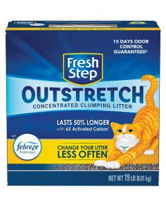 Fresh Step Outstretch 19 Lb. Concentrated Clumping Cat Litter