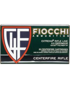 Fiocchi 6.5 Creedmoor 120 Grain SST Centerfire Ammunition Cartridges