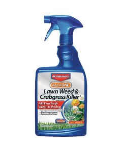 BioAdvanced All-in-1 24 Oz. Ready To Use Trigger Spray Crabgrass & Weed Killer